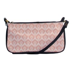 Damask Peach Shoulder Clutch Bag by snowwhitegirl