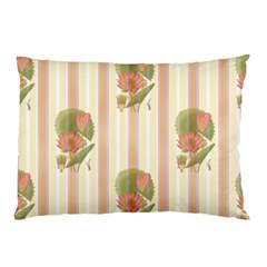 Lotus Flower Waterlily Wallpaper Pillow Case by Mariart