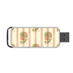 Lotus Flower Waterlily Wallpaper Portable Usb Flash (two Sides) by Mariart