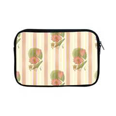 Lotus Flower Waterlily Wallpaper Apple Ipad Mini Zipper Cases by Mariart