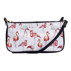 Pink flamingos Shoulder Clutch Bag