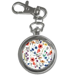 Rainbow flowers Key Chain Watches