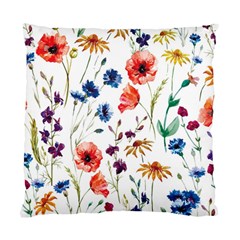 Rainbow flowers Standard Cushion Case (One Side)