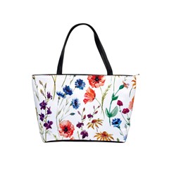 Rainbow flowers Classic Shoulder Handbag