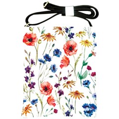 Rainbow flowers Shoulder Sling Bag