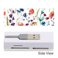 Rainbow flowers Memory Card Reader (Stick)