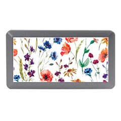 Rainbow flowers Memory Card Reader (Mini)