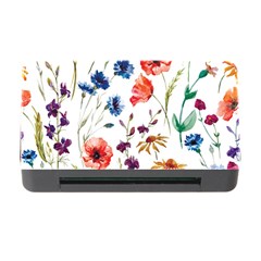 Rainbow flowers Memory Card Reader with CF