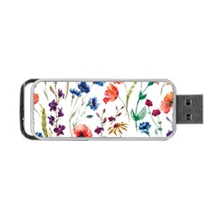 Rainbow flowers Portable USB Flash (One Side)