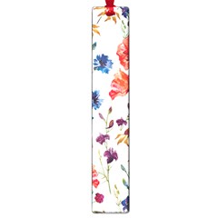 Rainbow flowers Large Book Marks