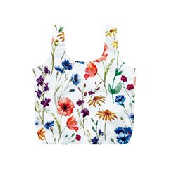 Rainbow flowers Full Print Recycle Bag (S)