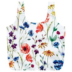 Rainbow flowers Full Print Recycle Bag (XL)