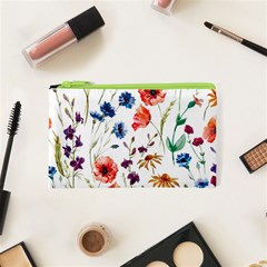 Rainbow flowers Cosmetic Bag (XS)