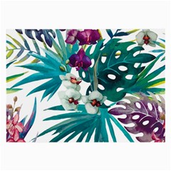 Monstera flowers Large Glasses Cloth (2-Side)