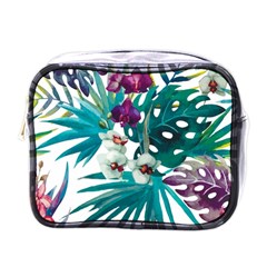 Monstera flowers Mini Toiletries Bag (One Side)