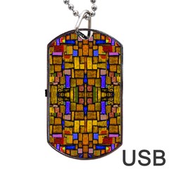 Ml 103 2 Dog Tag Usb Flash (one Side) by ArtworkByPatrick