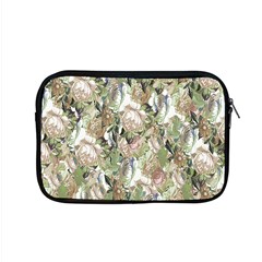 Romantic Beige Flowers Apple Macbook Pro 15  Zipper Case