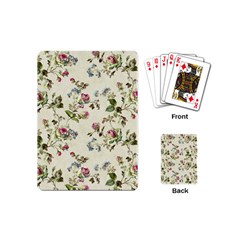 Vintage Roses Playing Cards (mini) by retrotoomoderndesigns