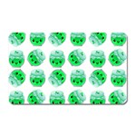 Kawaii Lime Jam Jar Pattern Magnet (Rectangular) Front