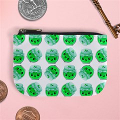 Kawaii Lime Jam Jar Pattern Mini Coin Purse by snowwhitegirl