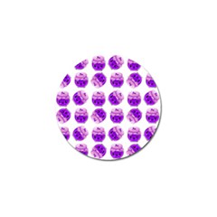 Kawaii Grape Jam Jar Pattern Golf Ball Marker (4 Pack) by snowwhitegirl