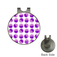 Kawaii Grape Jam Jar Pattern Hat Clips With Golf Markers by snowwhitegirl