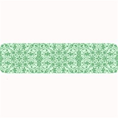 Ornamental Green Large Bar Mats by snowwhitegirl