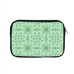 Ornamental Green Apple Macbook Pro 15  Zipper Case by snowwhitegirl