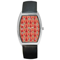 Pears Red Barrel Style Metal Watch by snowwhitegirl