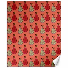 Pears Red Canvas 16  X 20  by snowwhitegirl