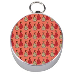 Pears Red Silver Compasses by snowwhitegirl