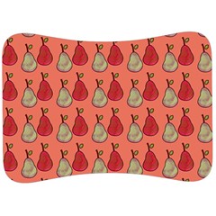 Pears Red Velour Seat Head Rest Cushion by snowwhitegirl