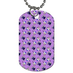 Kawaii Grape Rootbeer Dog Tag (one Side) by snowwhitegirl