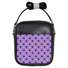 Kawaii Grape Rootbeer Girls Sling Bag by snowwhitegirl