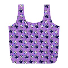 Kawaii Grape Rootbeer Full Print Recycle Bag (l) by snowwhitegirl