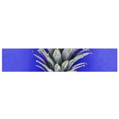 Pineapple Blue Small Flano Scarf by snowwhitegirl