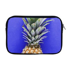 Pineapple Blue Apple Macbook Pro 17  Zipper Case by snowwhitegirl