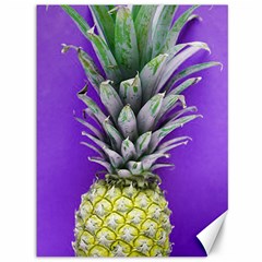 Pineapple Purple Canvas 36  X 48  by snowwhitegirl