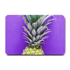 Pineapple Purple Small Doormat  by snowwhitegirl