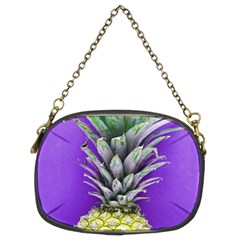 Pineapple Purple Chain Purse (two Sides) by snowwhitegirl