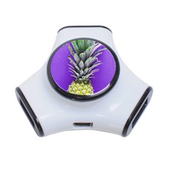 Pineapple Purple 3-port Usb Hub by snowwhitegirl