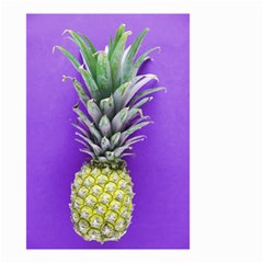 Pineapple Purple Small Garden Flag (two Sides) by snowwhitegirl