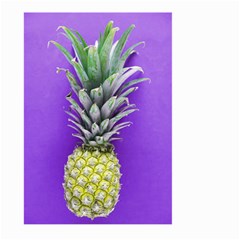 Pineapple Purple Large Garden Flag (two Sides) by snowwhitegirl