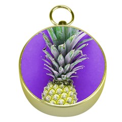 Pineapple Purple Gold Compasses by snowwhitegirl