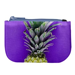 Pineapple Purple Large Coin Purse by snowwhitegirl