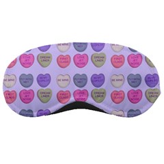 Valentine Hearts Lilac Sleeping Masks by snowwhitegirl