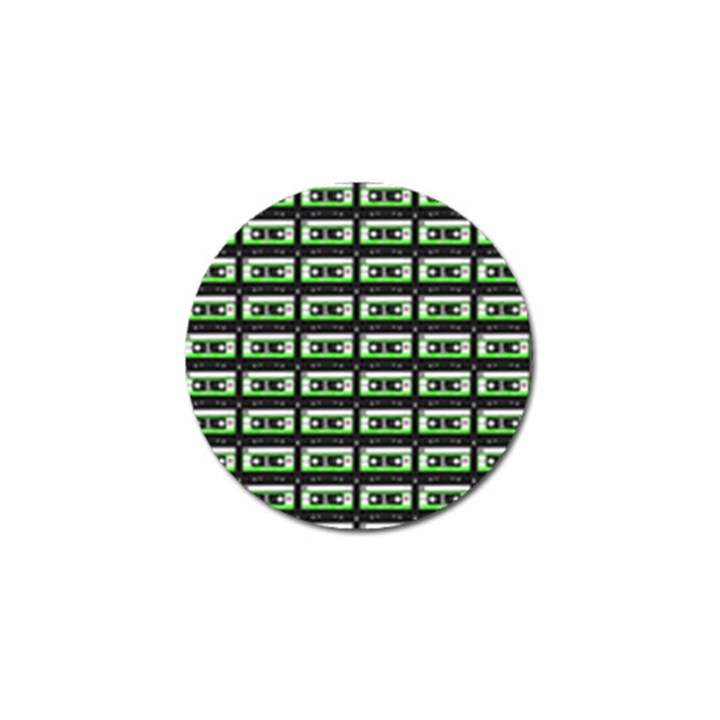 Green Cassette Golf Ball Marker (10 pack)