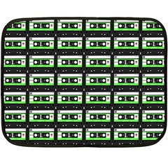 Green Cassette Double Sided Fleece Blanket (mini)  by snowwhitegirl