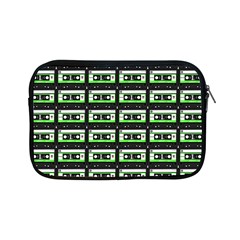 Green Cassette Apple Ipad Mini Zipper Cases by snowwhitegirl