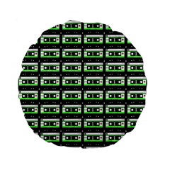 Green Cassette Standard 15  Premium Flano Round Cushions by snowwhitegirl